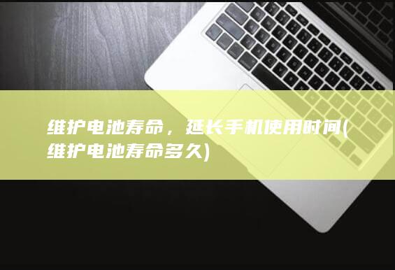 维护电池寿命，延长手机使用时间 (维护电池寿命多久)