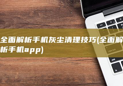 全面解析手机灰尘清理技巧 (全面解析手机app)