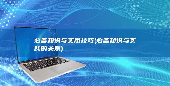 必备知识与实用技巧 (必备知识与实践的关系)