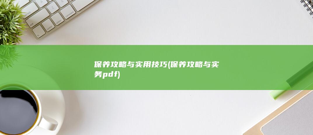 保养攻略与实用技巧 (保养攻略与实务pdf)