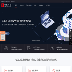 SDWAN广域网-企业MPLS国际组网专线-云互联专线-深圳市田鑫科技有限公司